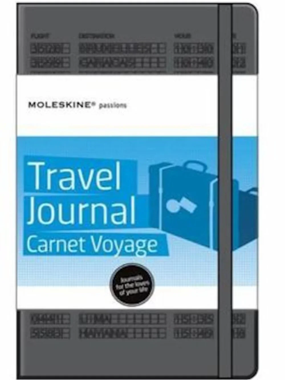 ✨NEW Moleskine TRAVEL Passion Journal Notebook 5 Sections Leather Cover Stickers